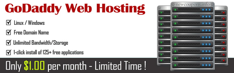 88% OFF GoDaddy Hosting Coupon Codes On April 2025