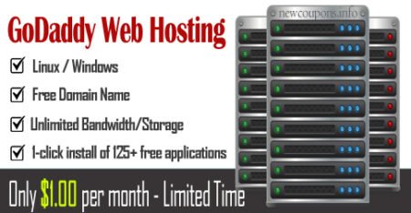 hosting 1usd godaddy