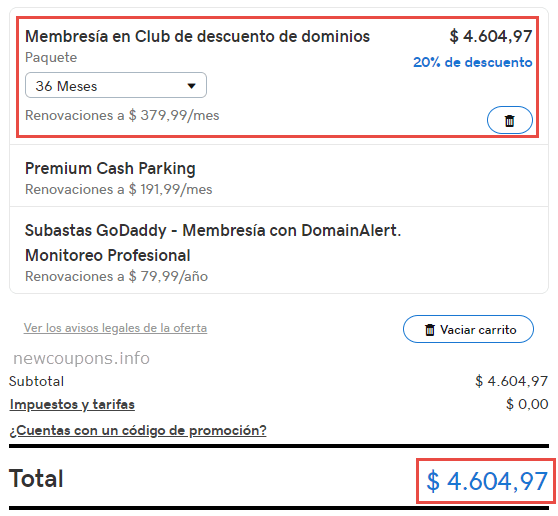 50% OFF GoDaddy Discount Domain Club Coupon November 2025