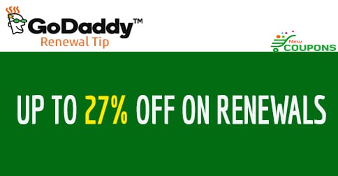Godaddy renewal coupon hosting