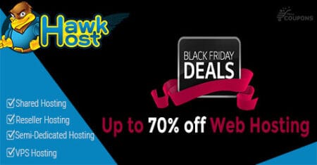 hawkhost black friday 2017 70% off coupons