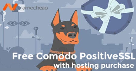 NameCheap offers free year Comodo SSL on Shared Hosting