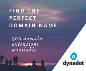 dynadot find perfect domain banner