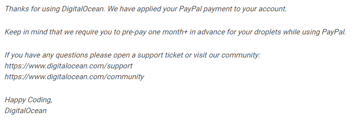 DigitalOcean Payment Errors: Causes and Solutions