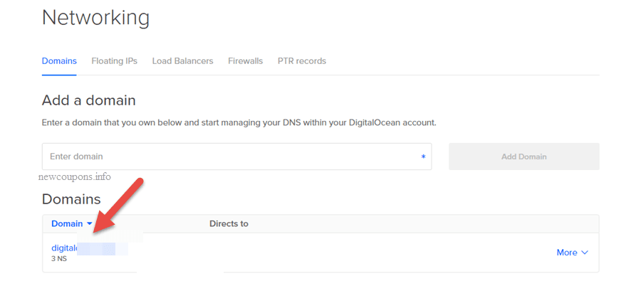How to point Google Domains to DigitalOcean Droplet ?