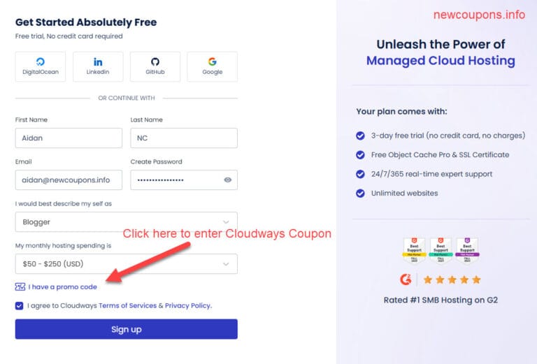 Cloudways Promo Code - $120 Free Credit in August 2026