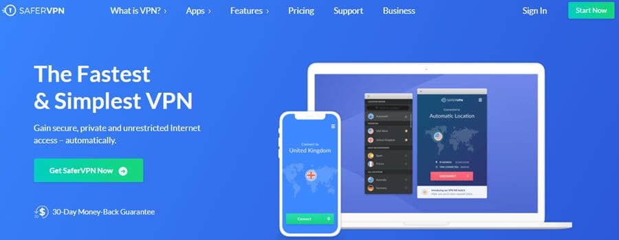 95% OFF SaferVPN Lifetime Coupon in May 2025