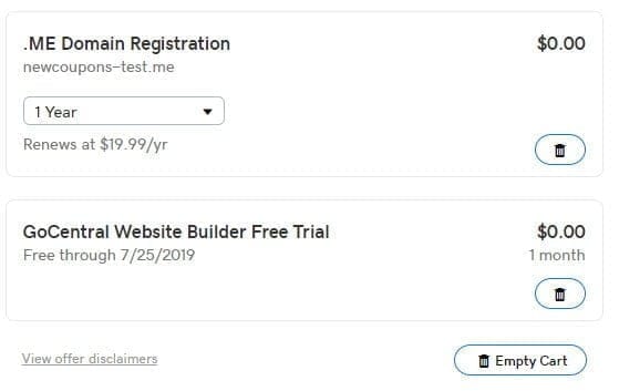 Get Free .ME Domain Name At GoDaddy