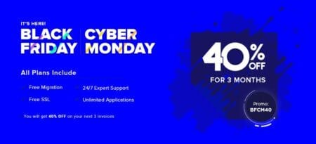 CloudWays Black Friday & Cyber Monday 2019 Deals Cloudways black friday cyber monday 2019 deals