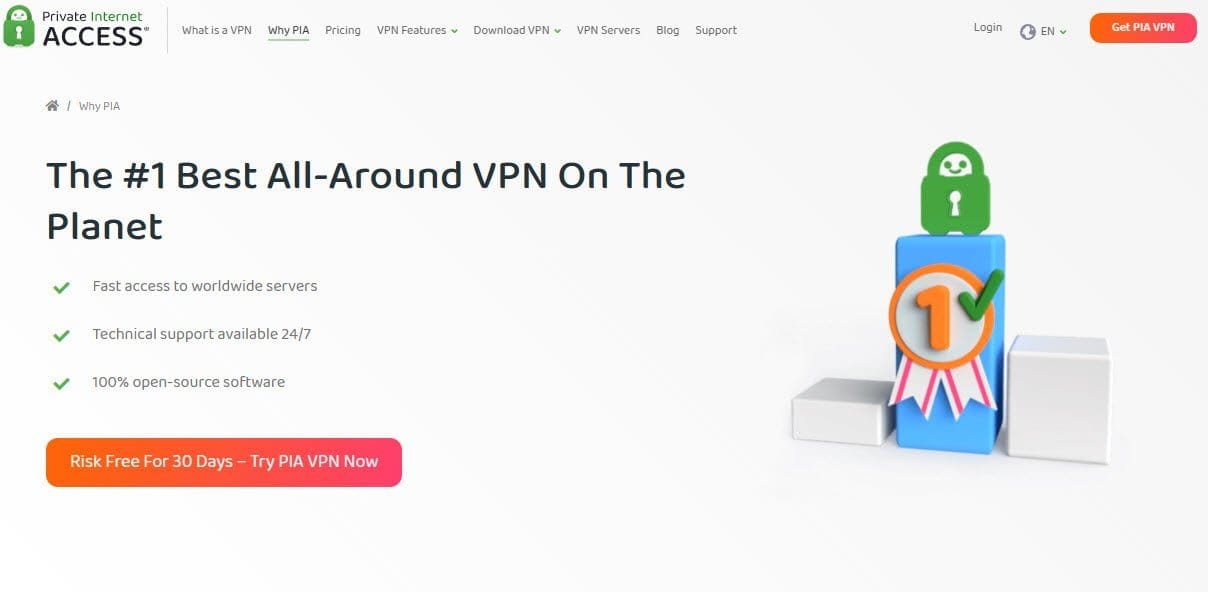 83% OFF Private Internet Access Coupon in May 2025