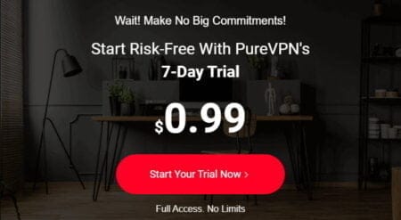 PureVPN Trial Account – $0.99 For 7 Days & 47% OFF Afterward purevpn 7 day trial account for 99 cent