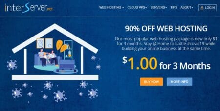 99% OFF InterServer Promo Code in October 2025 InterServer Coupon Code