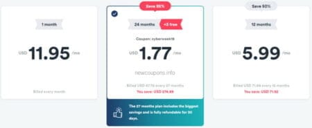 Surfshark 2 Year Plan For $47.76 + 3 Free Months surfshark 2 year coupon