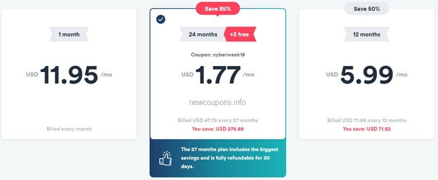 Surfshark 2 Year Plan For $47.76 + 3 Free Months
