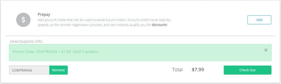 $7.99 .COM Domain Transfer To Dynadot &#8211; 1 Year Extended Free