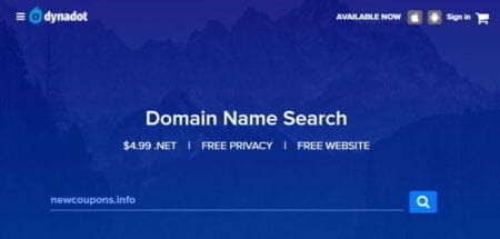$4.99 .net dynadot