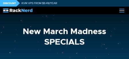 RackNerd March Madness Deals