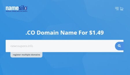 namesilo .co promo $1.49