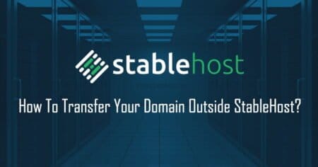 How To Transfer Your Domain Outside StableHost?