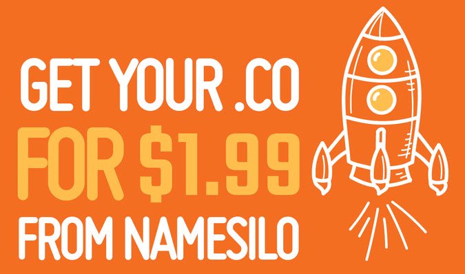NameSilo - $1.99 .CO Registrations With Free Privacy