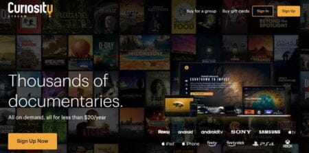 CuriosityStream Lifetime Coupon Code