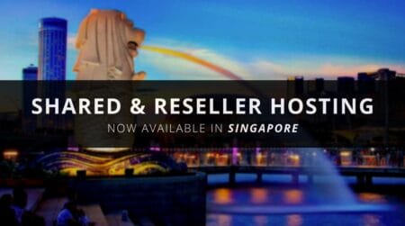 Racknerd singapore shared and reseller hosting specials