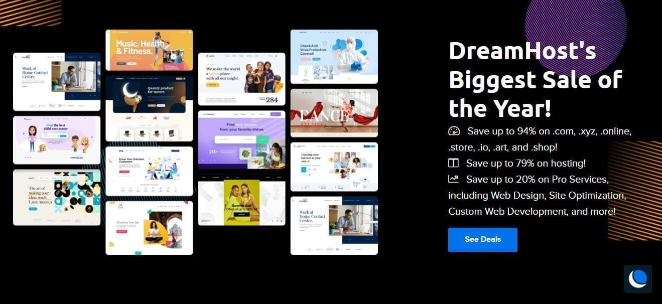 DreamHost Black Friday Deal 2021 &#8211; Up To 94% OFF