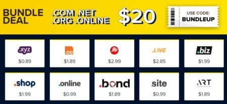 Dynadot Black Friday 2021 – Domains For $0.89 – 50% OFF Website Builder – More! Dynadot Black Friday Deal 2021