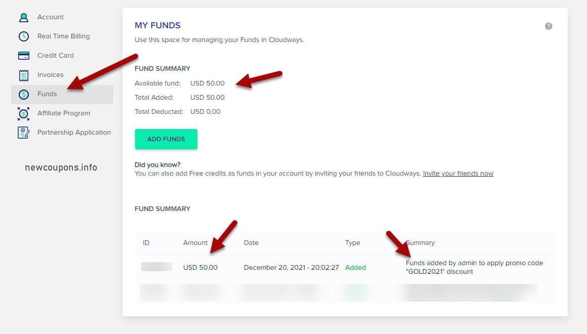 How To Get $50 Free Credit On Cloudways
