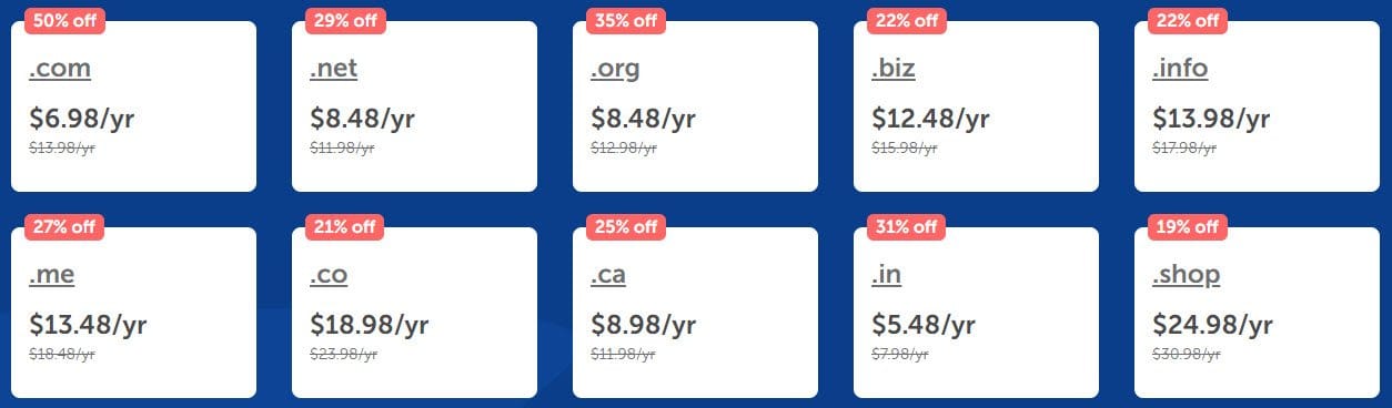 Save up to 50% on Domain transfers to NameCheap