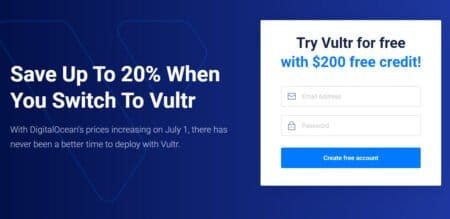 Vultr Gives $200 Free Credit For New Accounts Vultr Gives $200 Free Credit For New Accounts