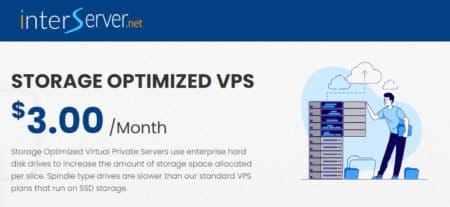 50% Recurring Discount For Storage VPS At InterServer InterServer Storage VPS for 50% off for life