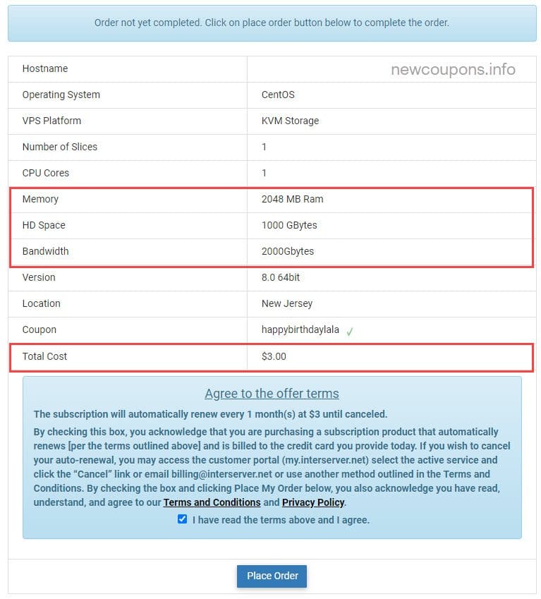 50% Recurring Discount For Storage VPS At InterServer