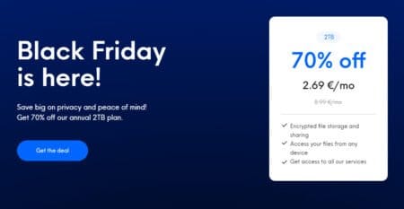 Internxt Black Friday Sale 2022