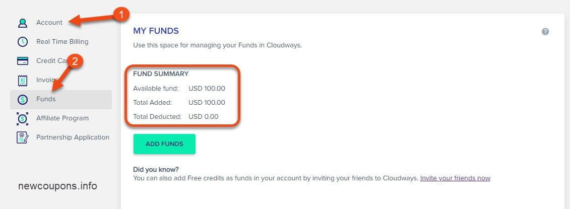 How To Get Cloudways $100 Free Credit
