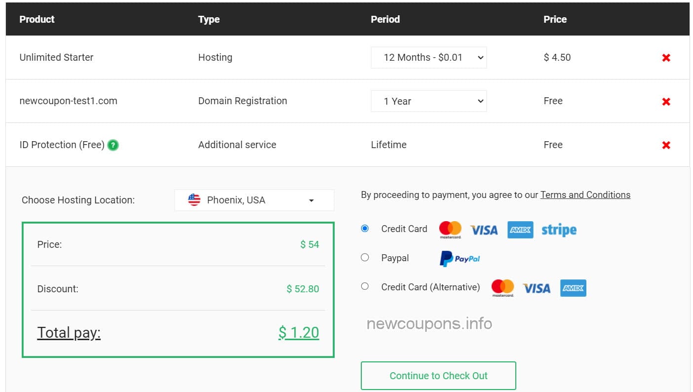 StableHost – Get Web Hosting For $1.2/Year (Free .Com/.Net)