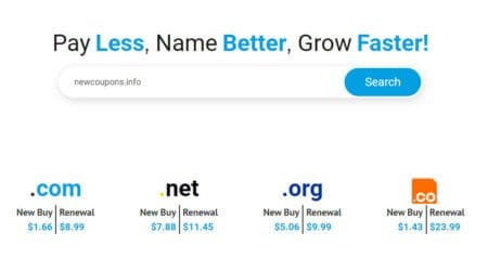 Cosmotown Flash Sale! Grab .COM Domain For $1.66! Cosmotown Flash Sale! Grab .COM Domain For $1.66!