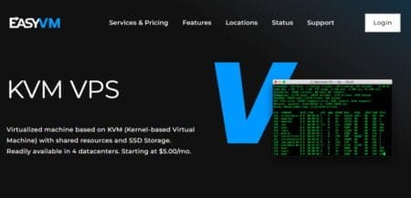 EasyVM KVM RYZEN VPS OFFER