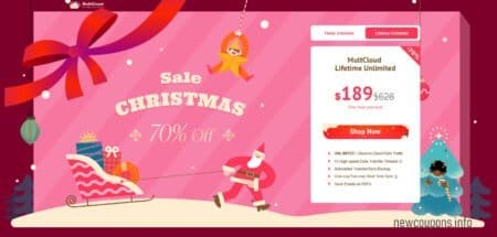 multcloud christmas sale