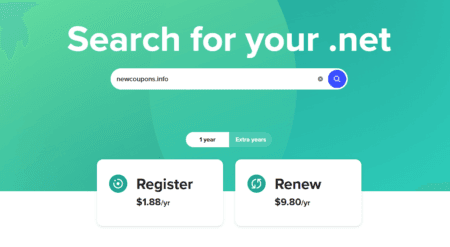 Cheap .Net Domain Registration Offer