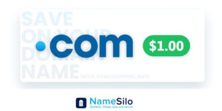 Register .COM Domain For $1 At NameSilo NameSilo $1 .COM Coupon Code