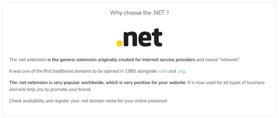 Register .NET Domain For Just $1.88/Year – Best Price Ever!