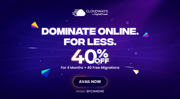 CloudWays Black Friday 2023 Sale &#8211; 40% For 4 Months &#038; Free Migrations