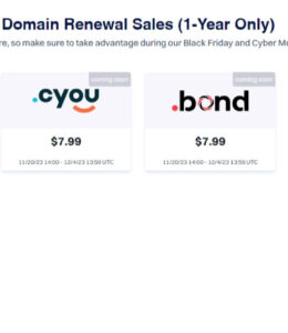 Dynadot Black Friday & Cyber Monday Sales 2023
