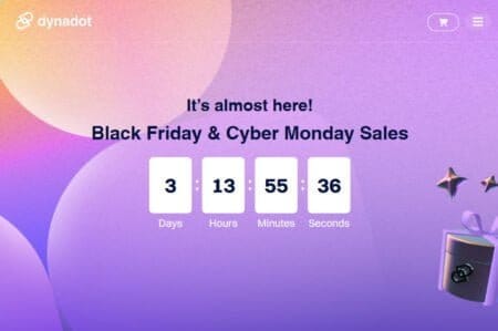 Dynadot Black Friday & Cyber Monday Sales 2023