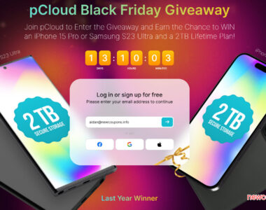 pCloud Black Friday Giveaway 2023 | Free Smartphone &#038; 2TB Lifetime Plan!