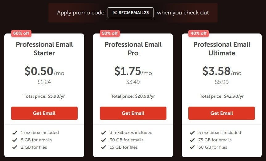 NameCheap Black Friday & Cyber Monday Sale 2023