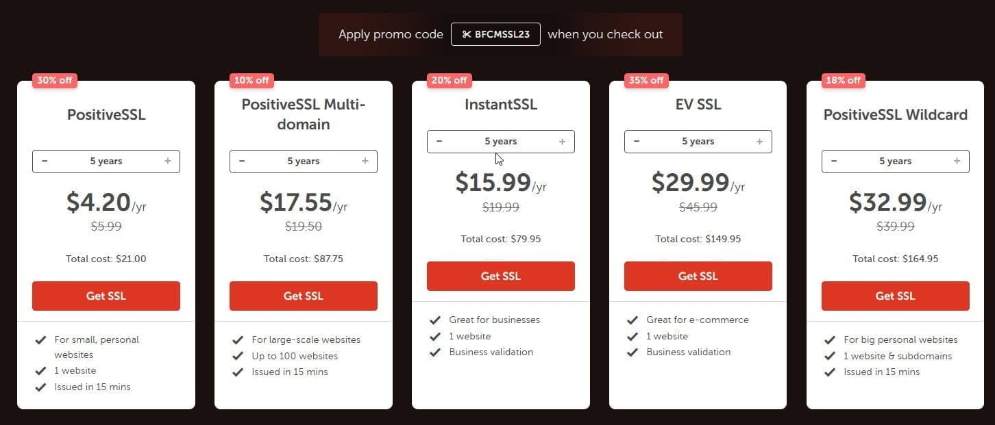 NameCheap Black Friday & Cyber Monday Sale 2023