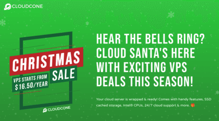 cloudcone christmas vps sale 2023