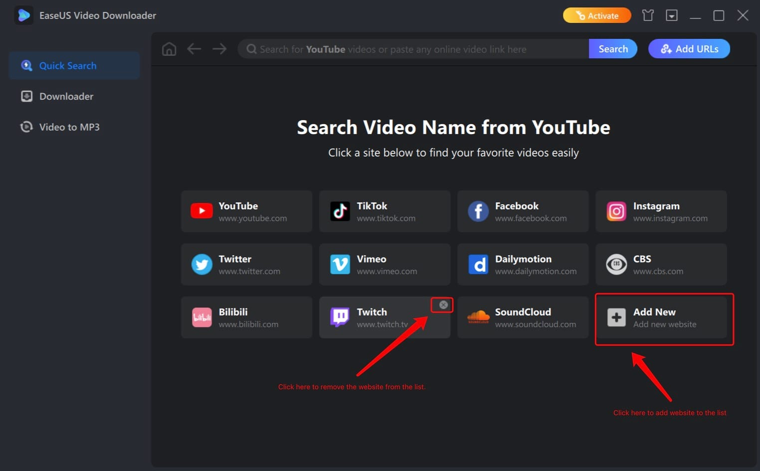 Get EaseUS Video Downloader Lifetime License For $20.99